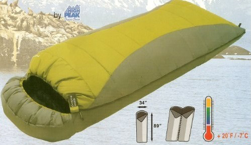 Comfort Lite Extra Long 20° Sleeping Bag